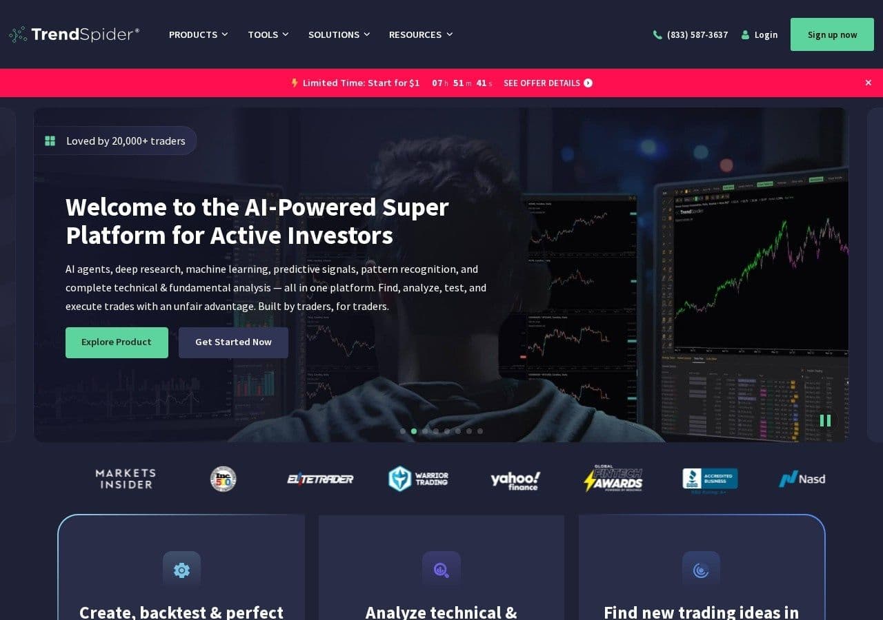 TrendSpider alternative for UK and UAE traders: automated pattern recognition, or a trade plan that checks itself?